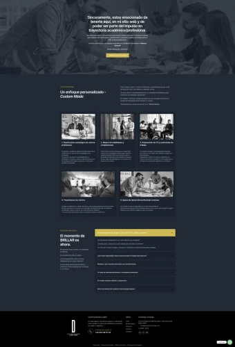 Diseño web para David Granados Mafé