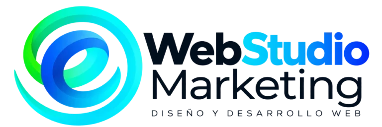 Logotipo WebStudio Marketing Turquesa 02