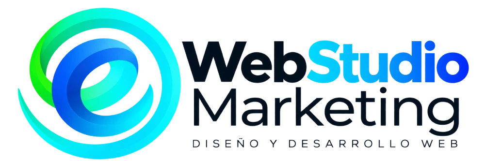 Logotipo WebStudio Marketing Turquesa 02