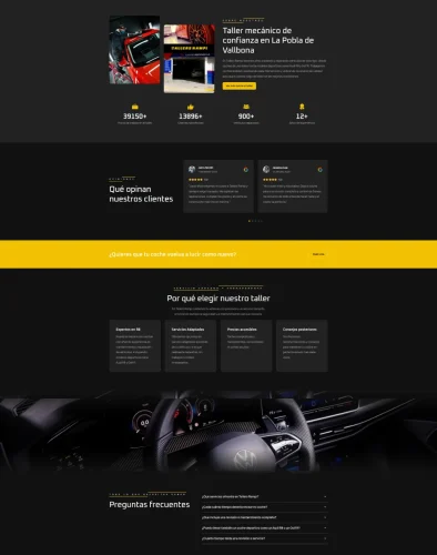 Diseño web para Tallers Rampi