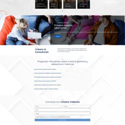 Diseño web para Urbano Consultores